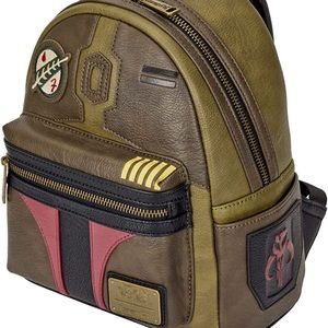 Loungefly Star Wars Boba Fett Cosplay Mini Backpack